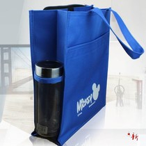 Handbag middle school students large shopping bag boy easy bag handbag canvas hand carrying Oxford cloth with rice new female