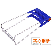Hanstyle Dazzling Handle Stainless Steel Heat Insulation Bowl Clip Multifunction Fetch Bowl Clip Plate Clip Kitchenware Clip Comfort Good Use