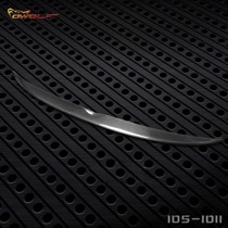 Lexus IS250 IS300 carbon fiber tail non-perforated pressure tail 05 to 15 Lexus