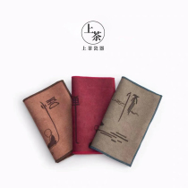 Zen Willi Thickened Tea Towel Long Tea Table Rag Strong Water Suction Power Fu Tea Accessories Tea Art Tea Walk Towel Accessories