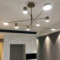  2021 new living room lights simple modern atmosphere lighting net red living room chandelier home dining room Nordic lamps