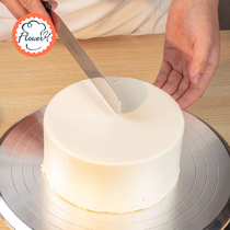 Fenghe Rili birthday cake spatula baking decorating three-piece stainless steel eight-inch demoulding knife cream scraper