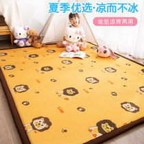Baby climbing cushion summer bedroom thickened carpet children crawl cushion anti-fall tatami living-room cool mat floor mat