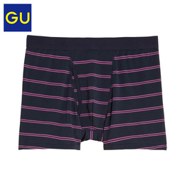 GU excellent men GUDRY flat shorts striped Uniqlo sister brand fashion comfortable underwear 325933
