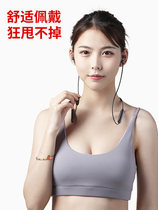 Bluetooth headset wireless sports binaural neck hanging neck type super long standby headset heavy bass headset for millet vivo Apple iphone Huawei oppo one plus Android universal female