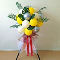 DIY balloon flower basket wedding wedding party birthday party road guide bracket mall activity opening decoration balloon