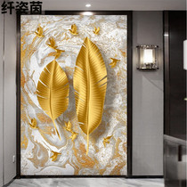  Abstract entrance wall cloth decorative wallpaper 8d mural high-end clubhouse aisle 3d three-dimensional background wall cloth household wallpaper