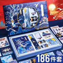 Hands Tent Book Girls Ancient Wind Gifts Handbooks Ben Son Retro Notebooks Cute Teenage Hearts Hands Ledger Gift Boxes Handbooks Ben 2022 Elementary School Children Notebooks Notepad Cane Ben Tool Material