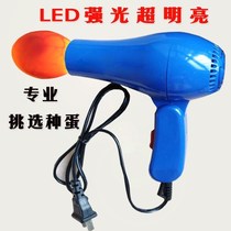 LED strong light cold light flashlight inspection egg illuminator hatching special chicken duck goose egg hair dryer type egg illuminator