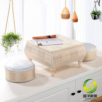 Japanese tatami tea table floating window table creative floor table low table computer desk and room table Kang table