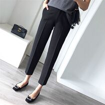70% Western Pants Woman 89 Pants Display Slim Kharen Pants Pituitary Straight Drum Summer Thin style Casual Tooling Smoke trousers