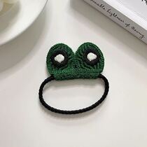 Korean Edition Hair Rope Cute Teenage Girl Hearts Solid Rabbit Ears Hairpin Hairpin BB Clip Cartoon Animal Knit Hairpin Hairpin Ornament