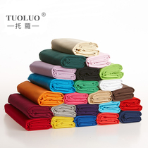 Thickened solid color Hotel tablecloth Hotel restaurant round table cloth Conference tablecloth fabric Event table cloth Office tablecloth