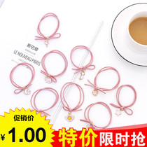  Head Rope hair ring Simple ins temperament Korean net red hair rope hair accessories headdress high elastic tie hair rubber band