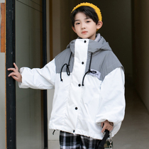 (broken code to pick up the leak) children's winter clothing men's clothing down jacket coat fried street 2021 new tide brand foreign boy