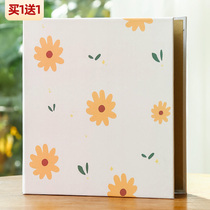 6 inch 200 albums This interstitial small fresh memorial album large capacity family album over plastic can put 5 inch 7 inch