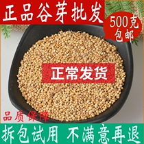 Raw Grain Sprout Chinese Herbal Medicine Valley Tooth Tea Valley Bud Powder Double Bud water 500g with malt rice buds hawthorn Non-homores Hall