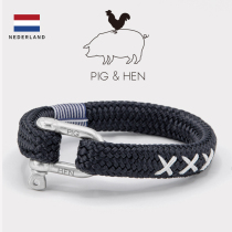 Dutch pig hen bracelet mens handmade hand rope couples ins niche design trendy brand hand rope birthday gift boys
