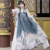 Han womens summer (overpass) super fairy Chinese style chest dress ancient clothing fairy airy new student price