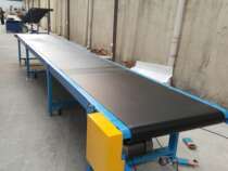 Conveyor line of conveyor belt climbing machine for conveyor belts