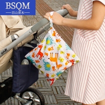  Baby waterproof baby hanging bag Diaper bag Diaper out storage bag Crib clothes diaper portable bag