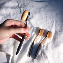 Foundation toothbrush type soft high quality liquid brush does not eat powder foundation brush custom BB Cream no trace real hair ~ Feel