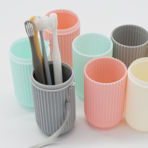  Travel washing cup Multi-function brushing cup Couple tooth box mouthwash cup set Toothbrush storage box Portable