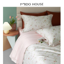 MIDO HOUSE inscription all 2022 spring and summer new products 100 Xinjiang long suede cotton printed four sets