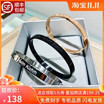 Colwim Kiohm small ck titanium steel bracelet Valentines Day gift for men and women simple joker bracelet couple Net Red