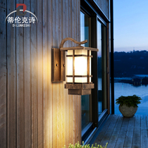 Courtyard lamp led outdoor waterproof villa large doorway external wall corridor terrace balcony Chinese style outdoor entrance door wall lamp