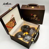 Weihu Ling Jilin Lingzhi long white Mountain Whole Dry Purple Lingzhi Soak in Northeast Linzhi Sliced Big Gift Box with Four Des