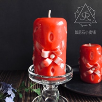 New Original Hand Carved Candle Festival Wedding Birthday Dress Accompanying Gift carving candle
