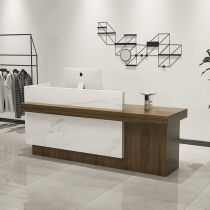 Company Reception Desk Cashier Clothing Shop Brief Modern Counter Small Shop Hairdresse Shop Beauty Salon Reception Desk