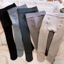 Love girl winter clothes 2020 new products thick CHAO elastic cashmere jumpsuit leggings plus velvet padded