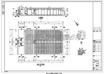 A Citys biochemical pond practice and aeration facility plane cad drawing water supply and drainage cad drawing dwg diagram