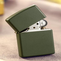 New lighter zippo genuine US army green dumb paint 221 military plot men