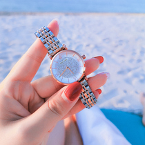 2021 new watch female summer star female star brand flagship store watch waterproof temperament light luxury