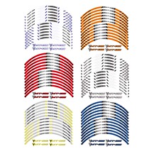 Motorcycle Sticker for Yamaha mt-09 Color Wheel Sticker Steel Tube Reflective Decal Wheel Sticker