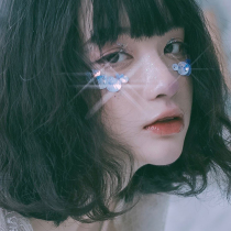 Mackerel tears makeup mermaid makeup fish scales sequins eye makeup shell makeup fan nail patch Ji Hanfu eye drill