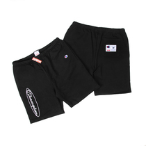 Spot Supreme 19SS Champion OUTLINE Champion joint embroidered Logo shorts men