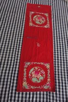 Home Sonic Penthouse Seeking to know the Miao ethnic embroidered cotton fabric bottom silk thread hand embroidered whole Zhang 148 * 46cm c-591