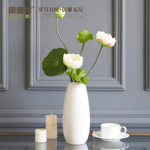 Shanshan tree simulation Lotus indoor fake flower decoration dining table dry bouquet silk flower living room ornaments for Buddha Lotus