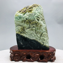 Direct supply from the source of Chinas four famous jade Yancun family Dushan jade ornaments 8 3 kg y99