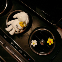 Car ins cute coveted rabbit hug scented scented scented scented plaster air conditioning air outlet clip decorative pendulum