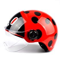 Timeless Helmet Male And Female Child Half Armor Summer Teen Summer Armor Electric Car Moped Hood Safe Light And Breathable