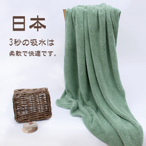 Japanese bath towels female summer lovers 2022 new towels Two sets of home non pure cotton water suction speed dry without dropping