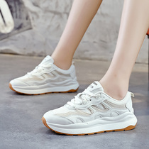 Old Daddy Shoes Women Shoes 2022 Spring New 100 Hitch Sports Casual Ins Tide Niche Small White Shoes Thick Bottom Agant Shoes