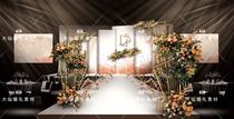Wedding whole case PSD source file ins scheme renderings simple advanced orange theme renderings design draft