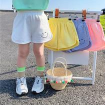 2022 new summer clothing girls casual sports pants female baby shorts children hot pants children thin pants foreign air