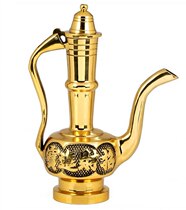 Pure copper lucky treasure jug Buddha Hall for dharma Buddha Home Buddha supplies Wedding supplies 8 inches